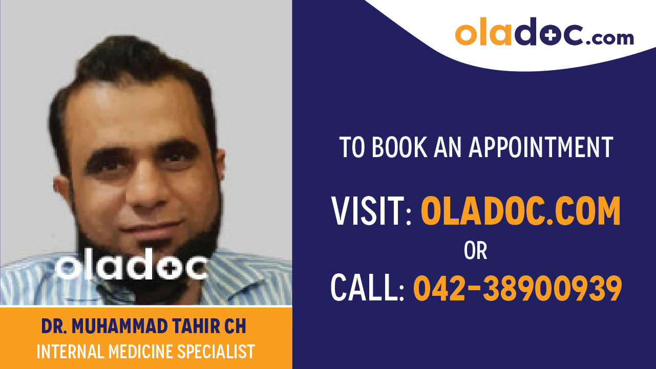 Book appointment with Dr.Muhammad Tahir Ch-best Internal Medicine Specialist in Multan